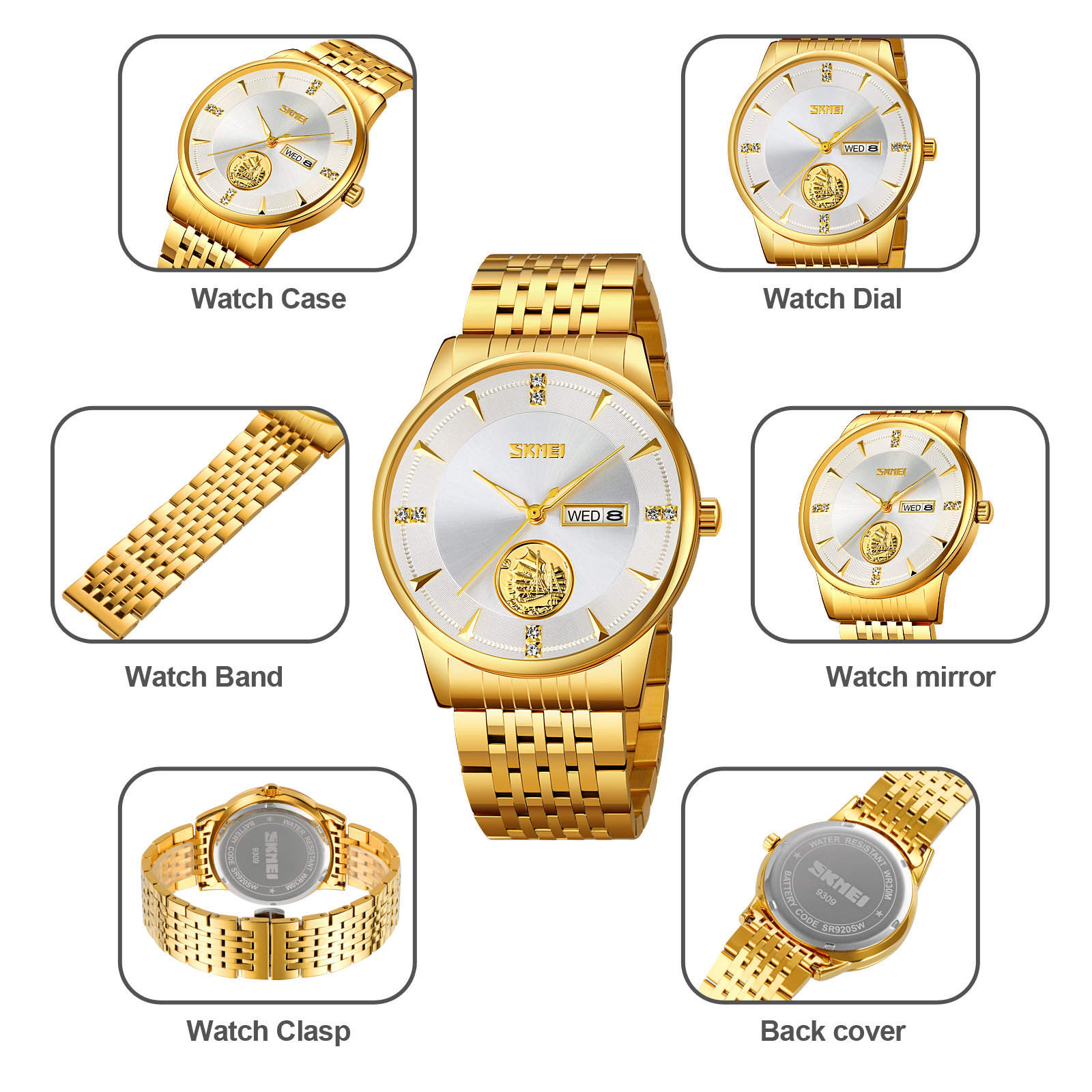 quartz men watch-Skmei Watch Manufacture Co.,Ltd