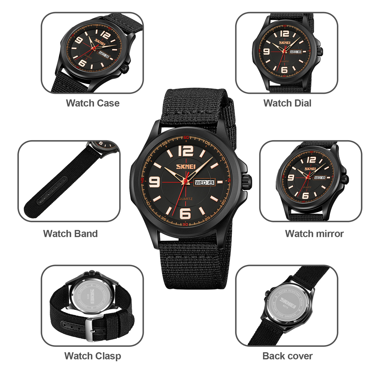 SKMEI quartz watch men wristwatch-Skmei Watch Manufacture Co.,Ltd