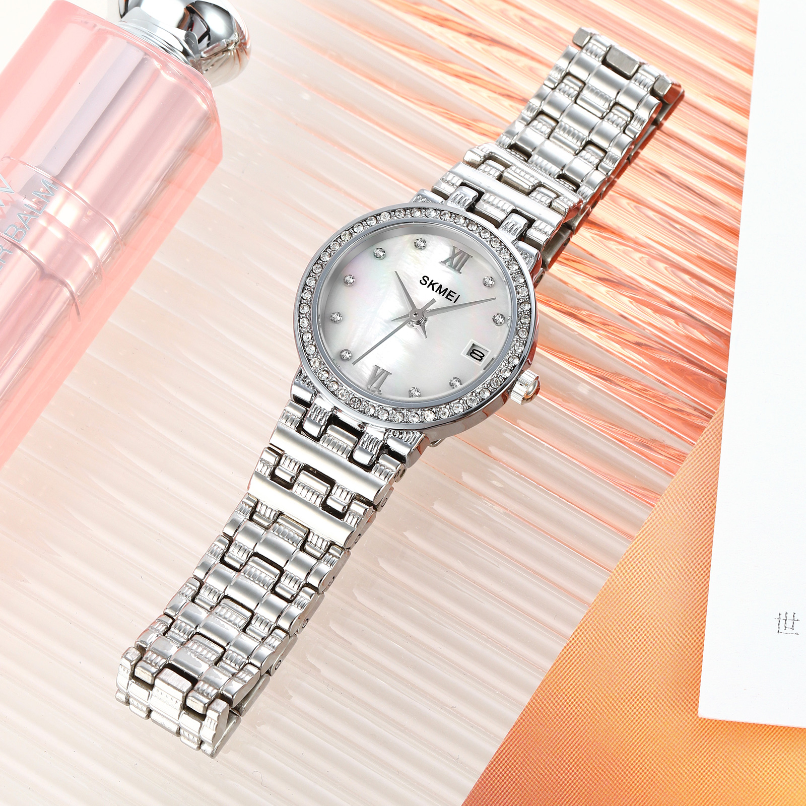 woman watch stainless steel-Skmei Watch Manufacture Co.,Ltd