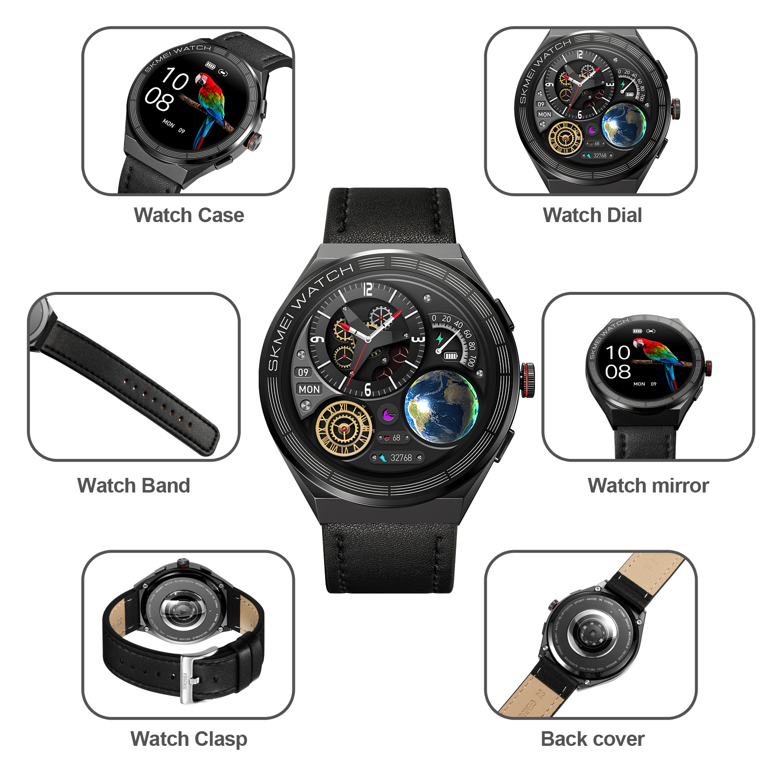 bluetooth smart wrist watch-Skmei Watch Manufacture Co.,Ltd