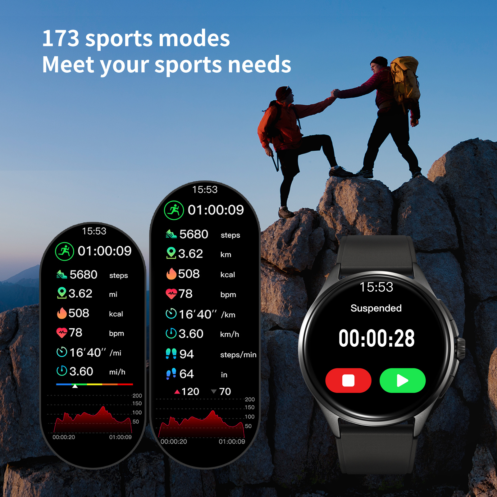 SKMEI bluetooth smart wrist watch S235