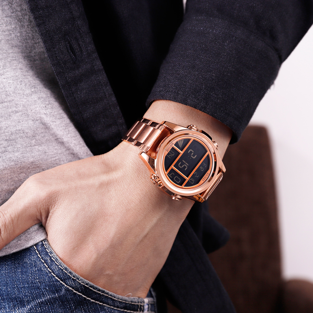 digital watches men sport stainless steel-Skmei Watch Manufacture Co.,Ltd