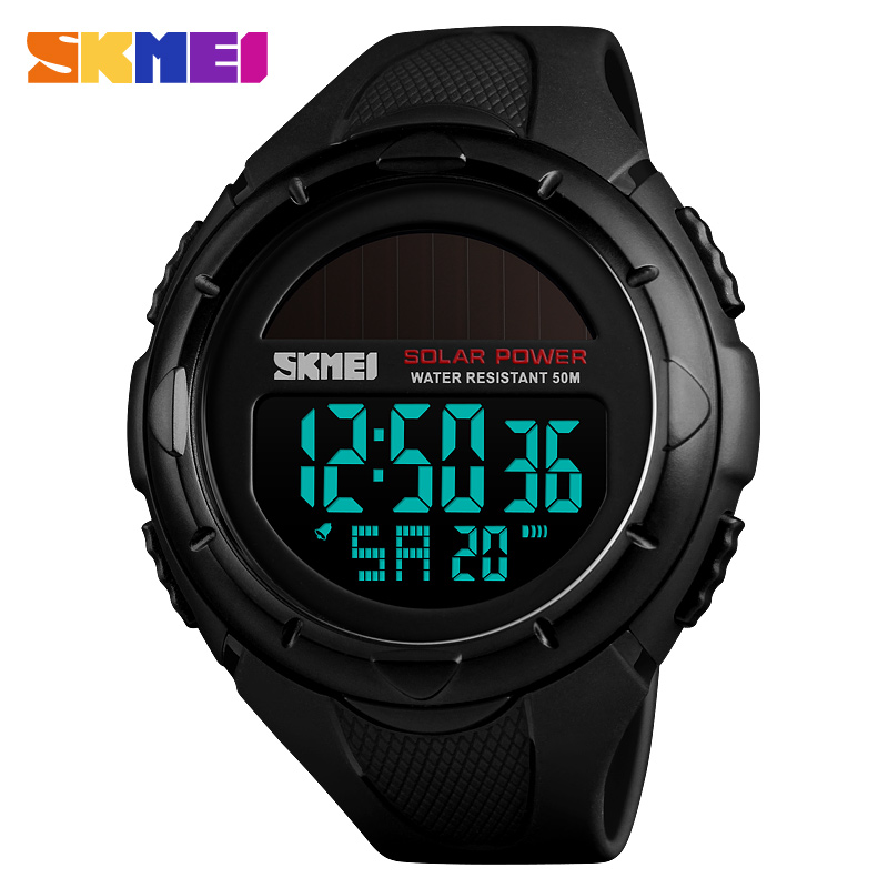 solar power digital watch-Skmei Watch Manufacture Co.,Ltd