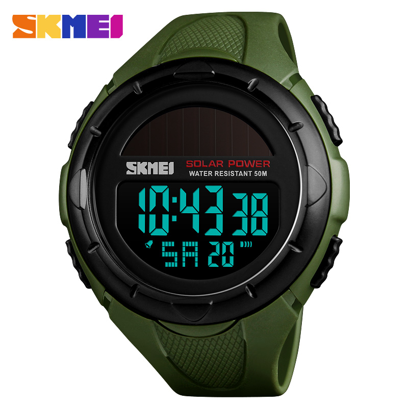 solar power digital watch-Skmei Watch Manufacture Co.,Ltd