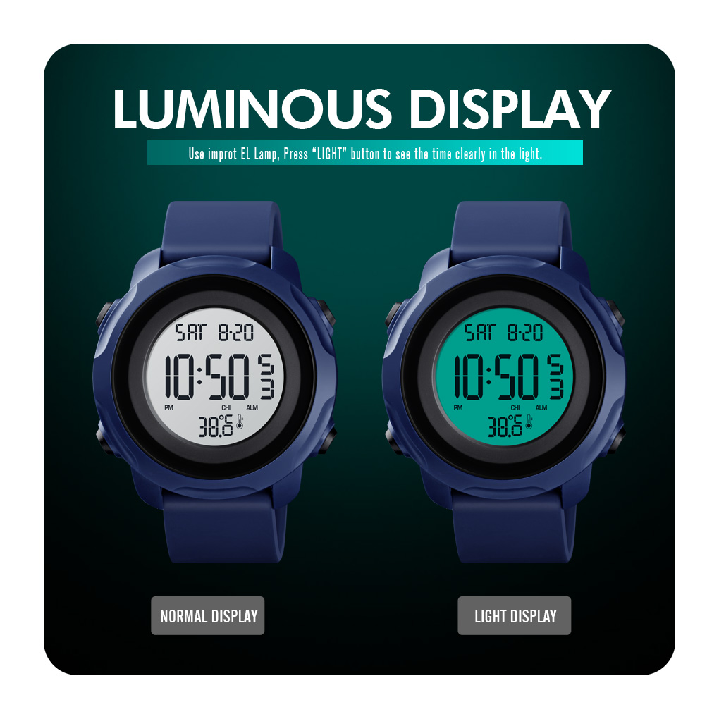 TEMPERATURE function digital watch-Skmei Watch Manufacture Co.,Ltd