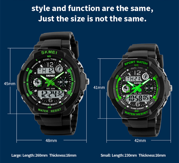 SKMEI SPORTS WATCH Large and small size wristwatch-Skmei Watch Manufacture Co.,Ltd