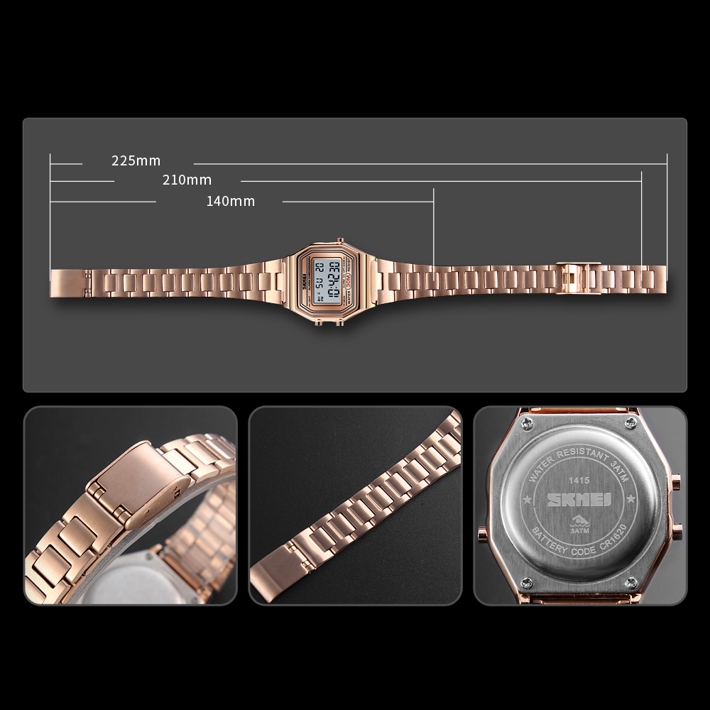 watch digital stainless steel-Skmei Watch Manufacture Co.,Ltd
