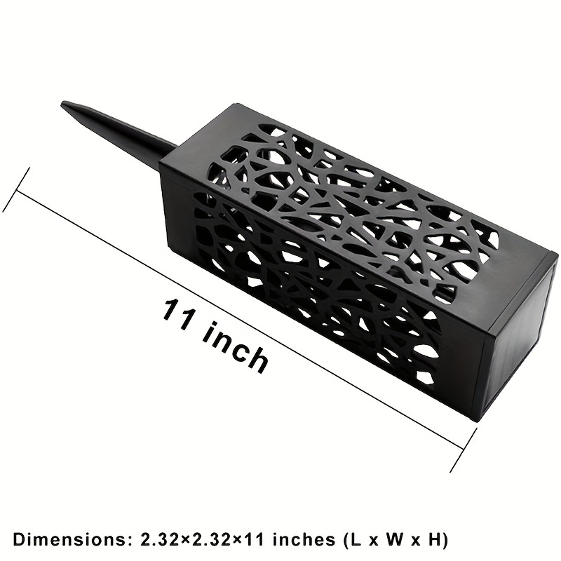 6pcs Outdoor Lawn Light Hollow Out Waterproof Lighting Solar Landscape Light For Outdoor Park Camping Lawn