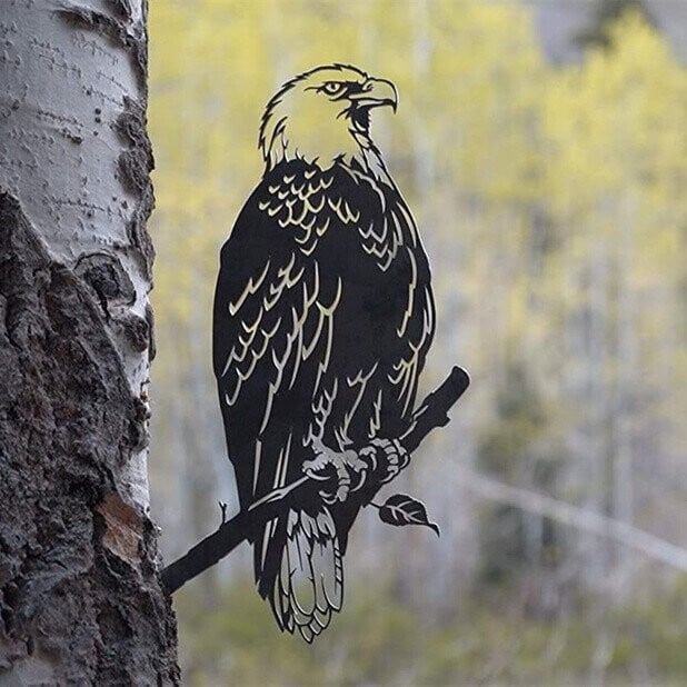 🔥Hot Sale-49% OFF -🦅Bald Eagle Metal Art -Garden Sculpture