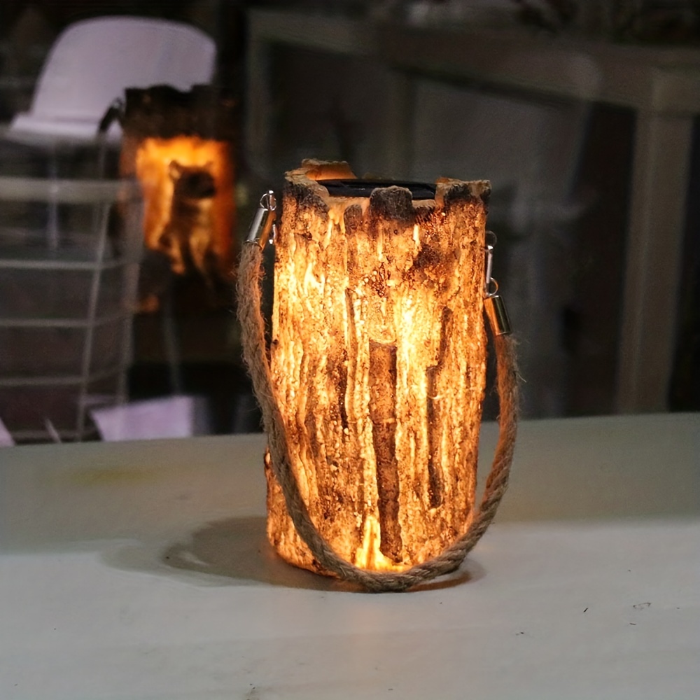 Solar Garden Stake Light Fox, Outdoor Solar Hanging Chandelier