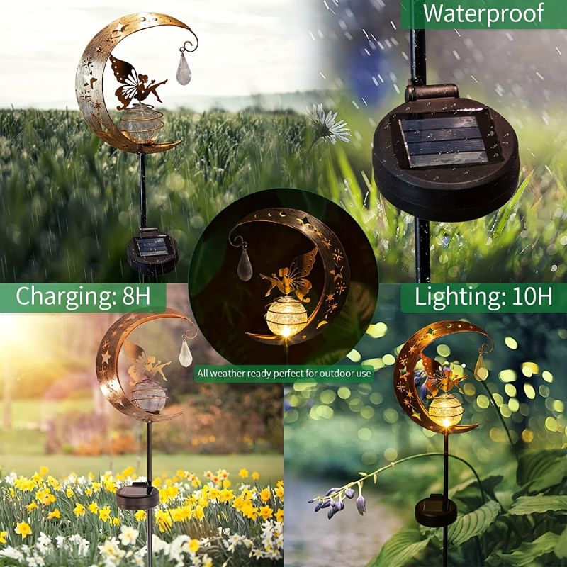 Solar-Powered Fairy Ground Stake Light