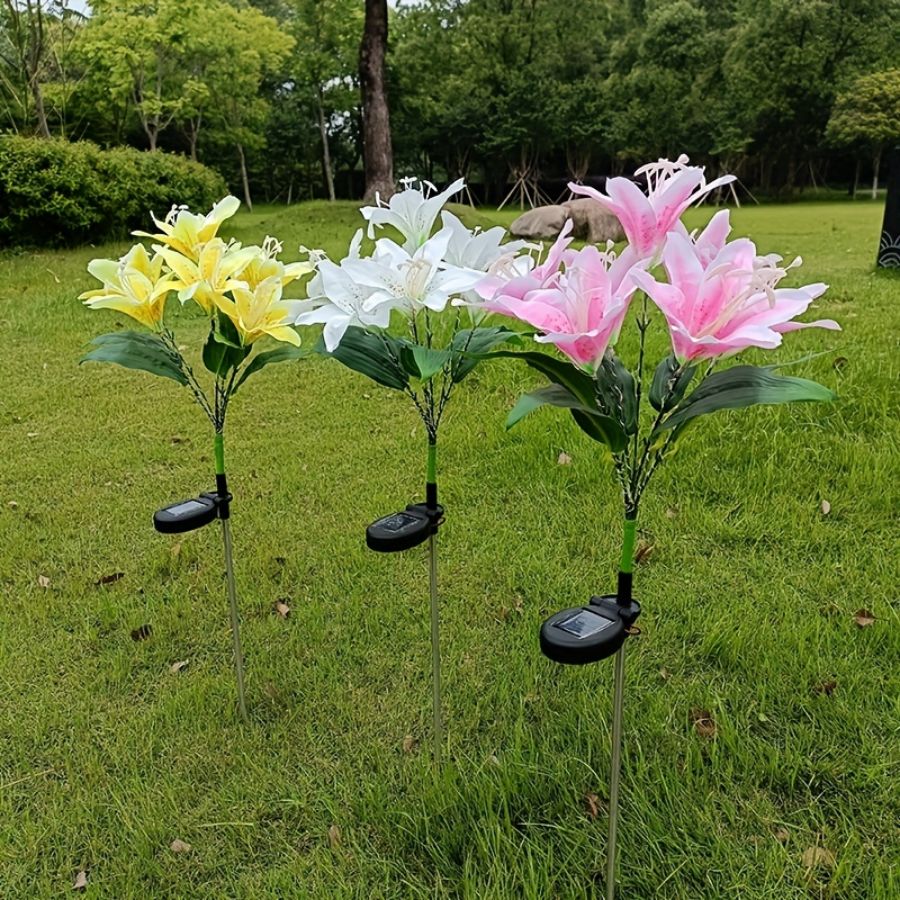 Solar Lily Light