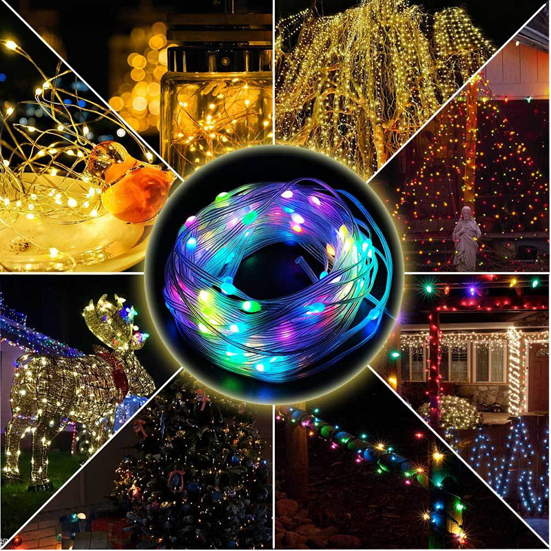 Solar-Powered Sound-Activated Light String