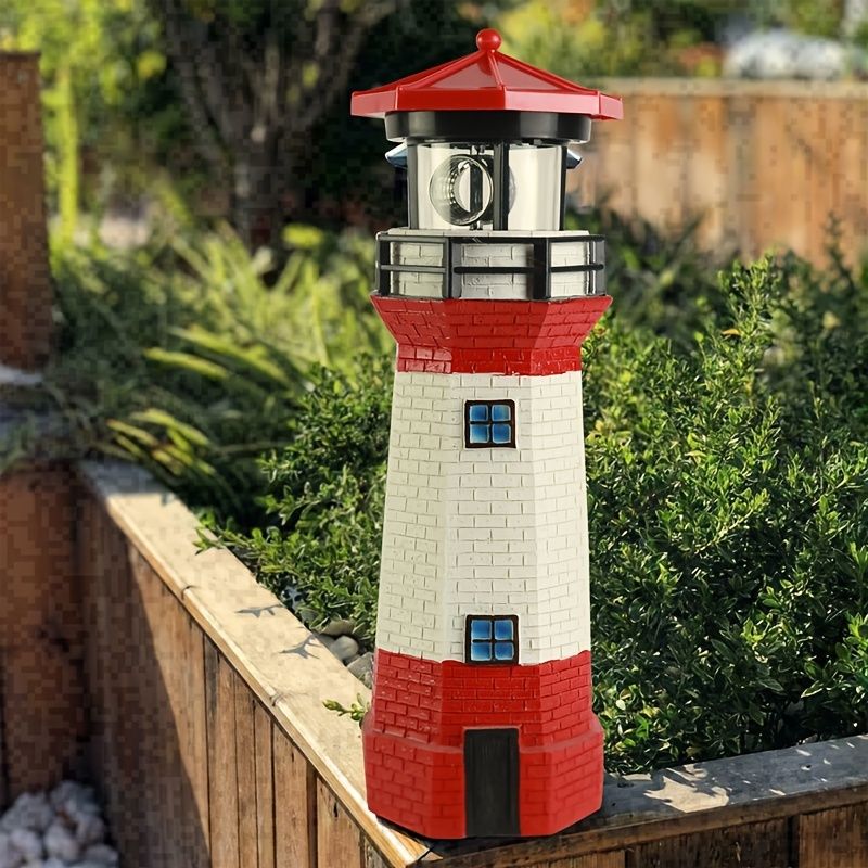 Solar-Powered Rotating Lighthouse