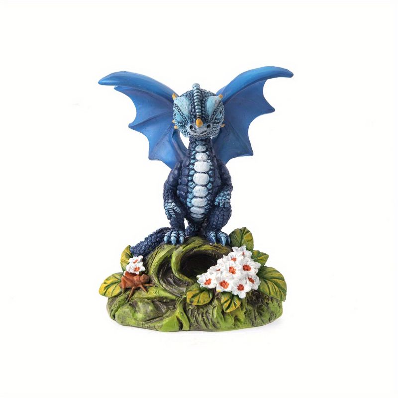 Halloween Cute Dinosaur Garden Statue