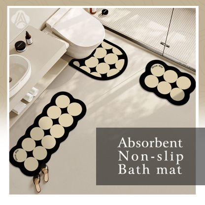 HomeArtique Bath Mats Absorbent Non-slip Bath Mat