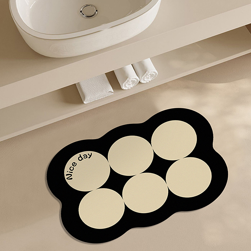 HomeArtique Bath Mats Absorbent Non-slip Bath Mat