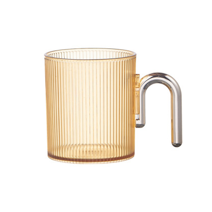 HomeArtique Mouthwash Cup Gold Electroplated Handle Mouthwash Cup