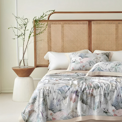 HomeArtique King Size Beddings Sets Tencel Silk Quilt