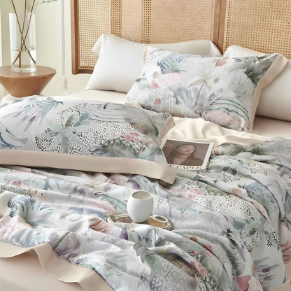 HomeArtique Beddings Sets Tencel Silk Quilt 