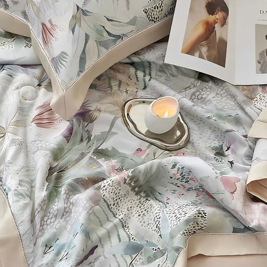 HomeArtique Beddings Sets Tencel Silk Quilt 