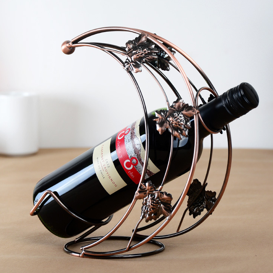 HomeArtique Wine Rack Bronze Moon