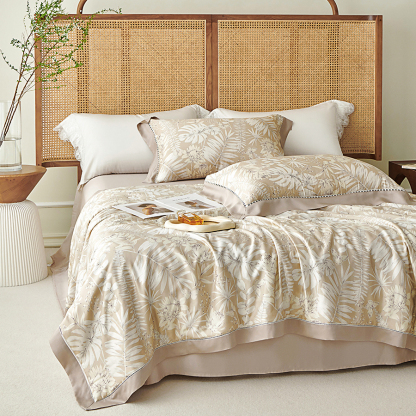 HomeArtique Summer Quilt Morning Mist Silk Quilt