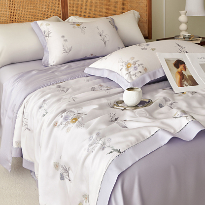 HomeArtique Summer Quilt Beige Color Silk Quilt