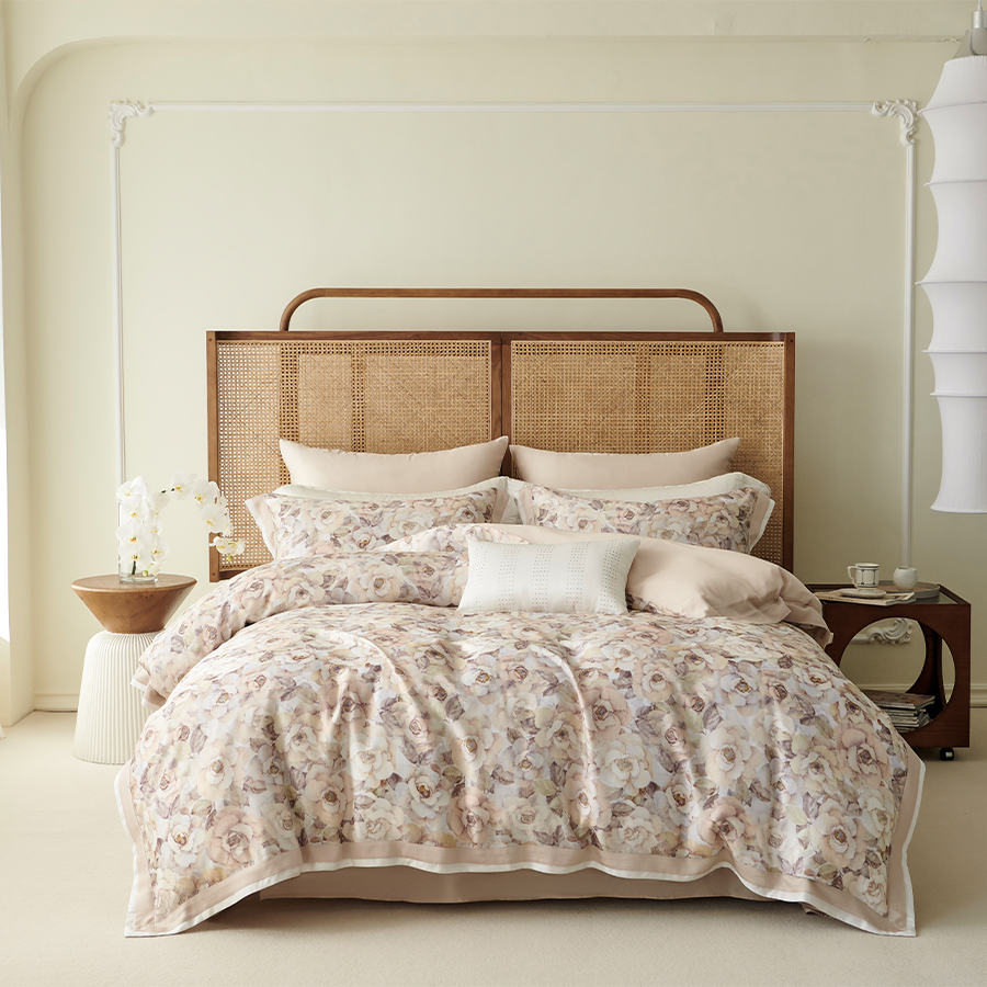 60 Tencel Pattern Printing Bedding Sets - Four-piece