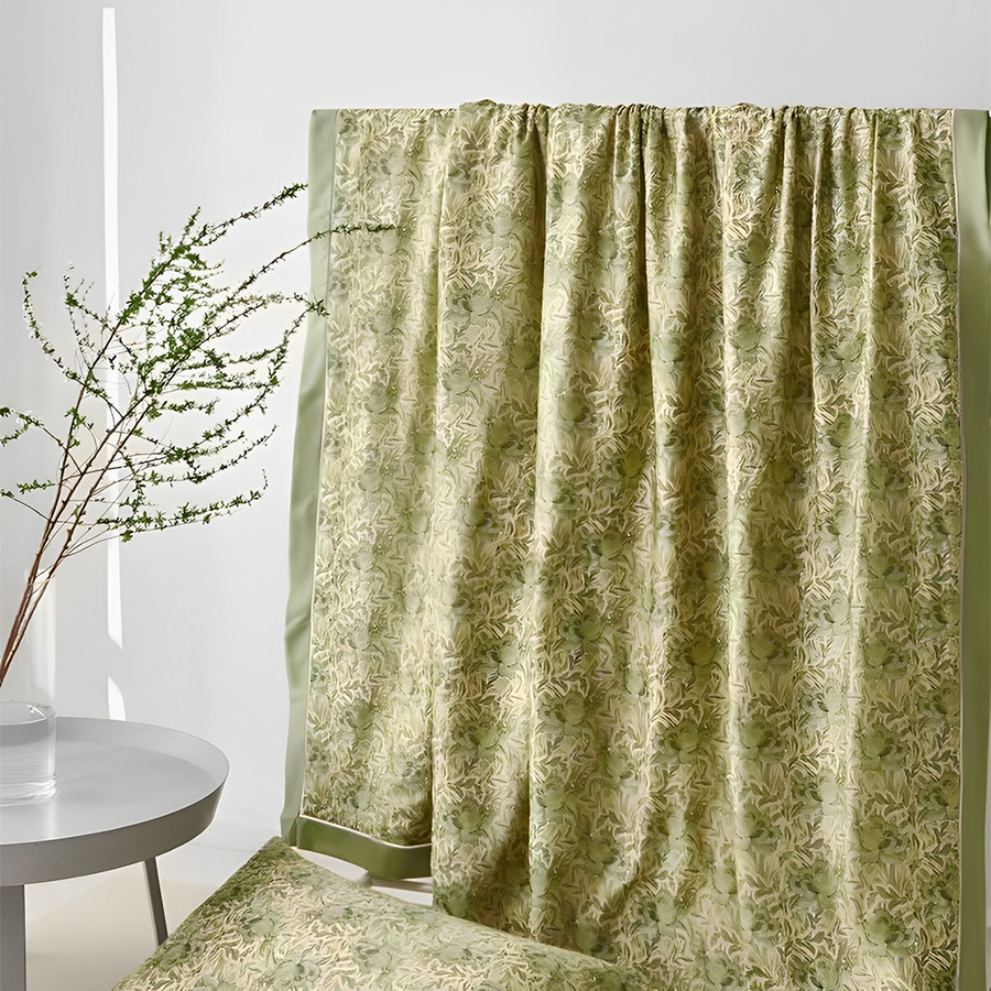 HomeArtique Bedding Sets Green Tencel Silk Quilt