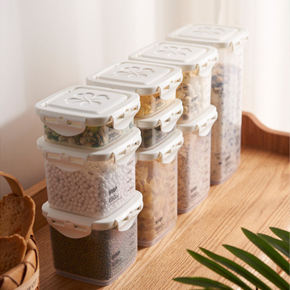 HomeArtique Kitchen Storage Sealed Cans with Scales