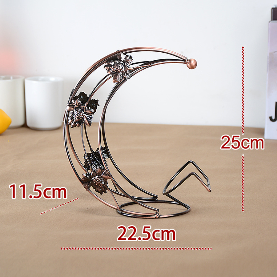 HomeArtique Wine Rack Bronze Moon
