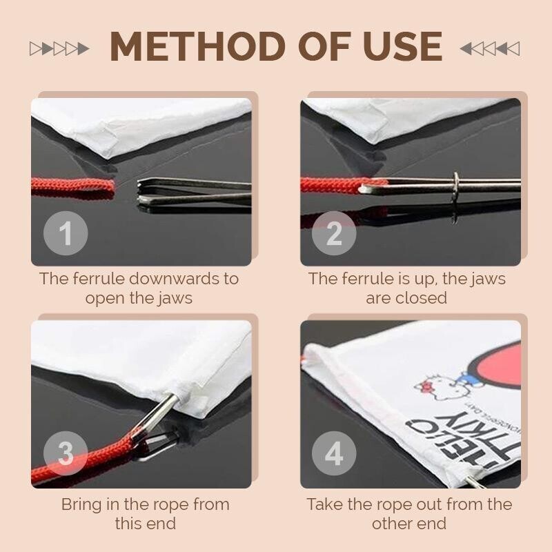 DIY Rope Threading Clip 🔥 HOT SALE 🔥