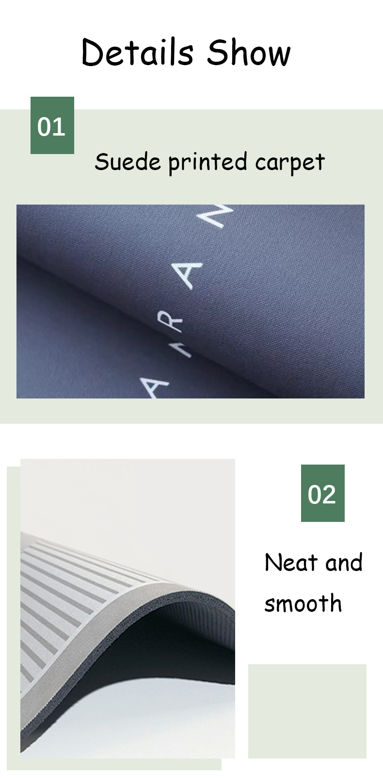 HomeArtique Bath Mats Diatomaceous Earth Absorbent Door Mat