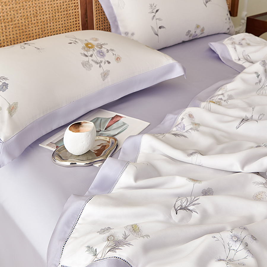 HomeArtique Summer Quilt Beige Color Silk Quilt