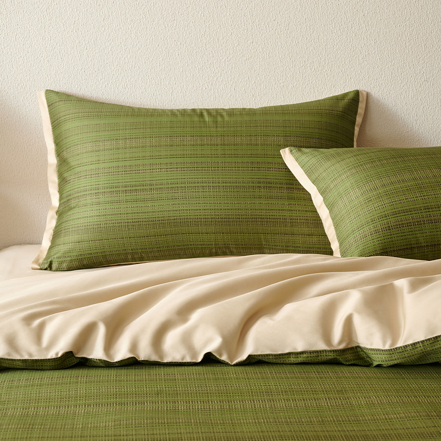 HomeArtique Bedding Sets Grass Yellow 60 Long-staple Crystal 