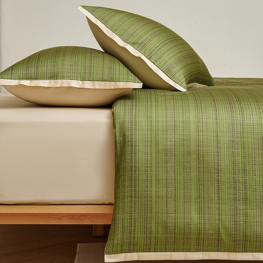 HomeArtique Bedding Sets Grass Yellow 60 Long-staple Crystal 