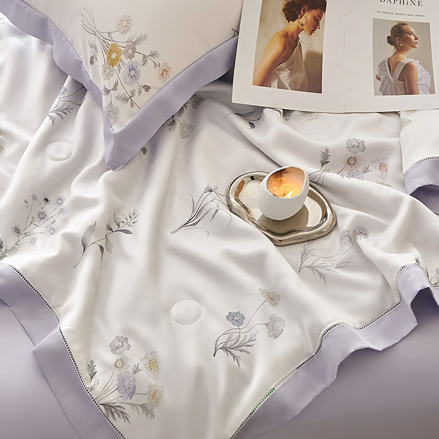 HomeArtique Summer Quilt Beige Color Silk Quilt