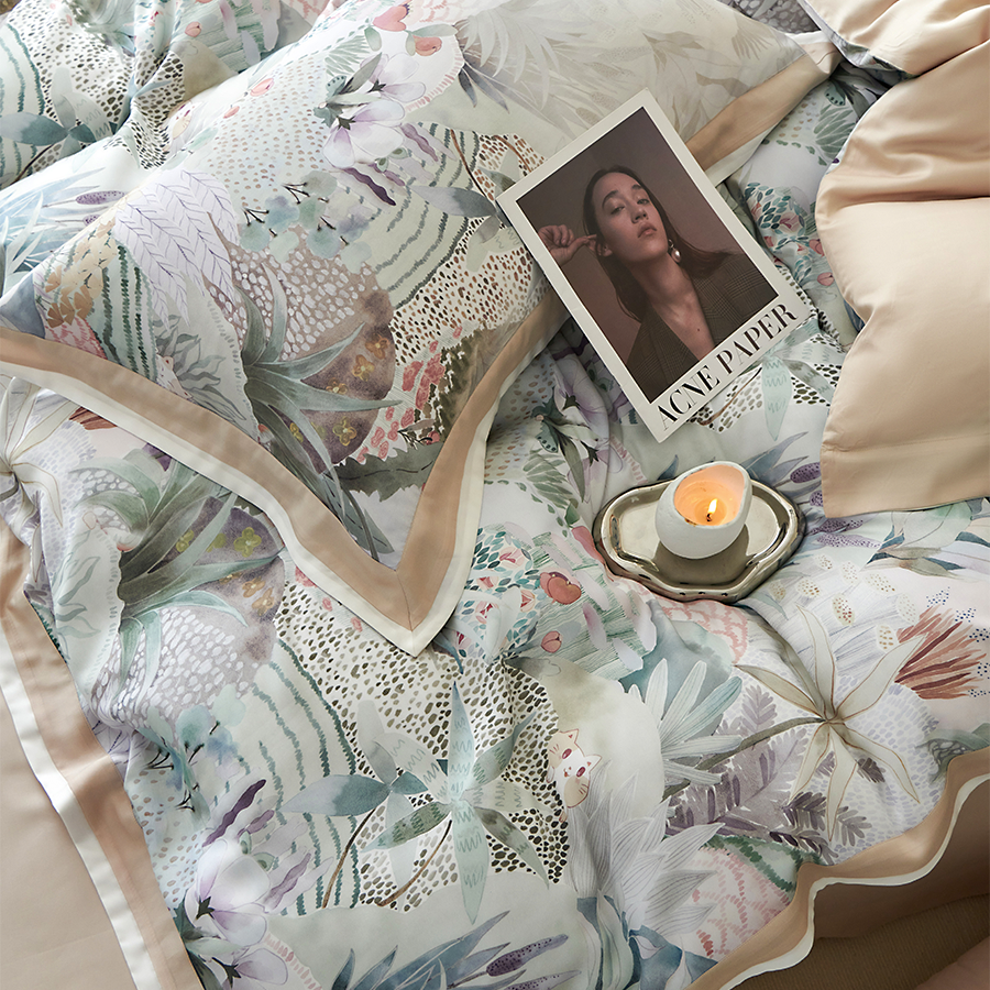 HomeArtique Bedding Sets 60 Tencel Sam Meow Travelogue