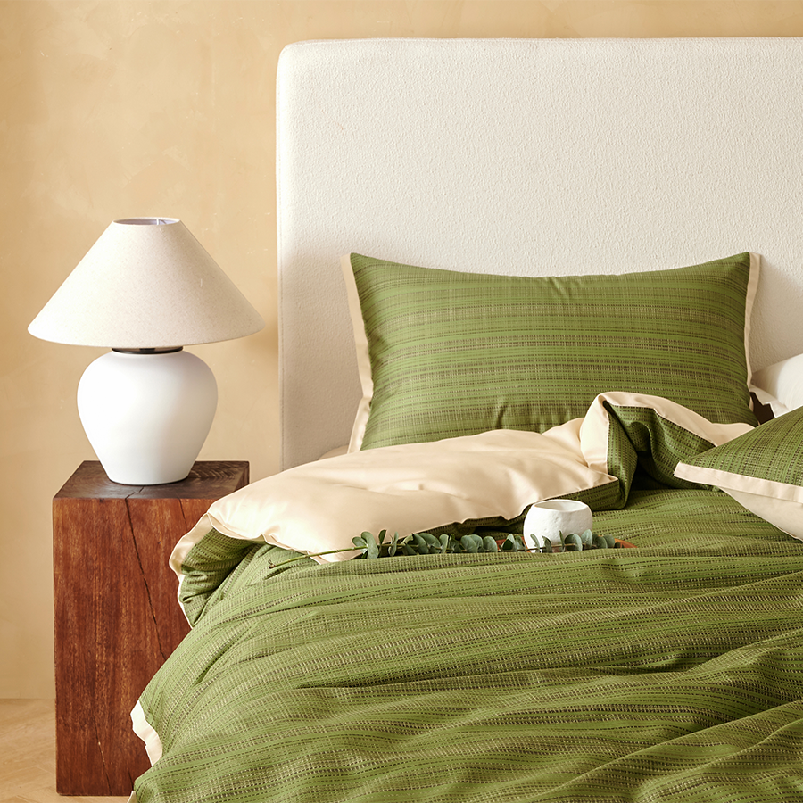 HomeArtique Bedding Sets Grass Yellow 60 Long-staple Crystal 