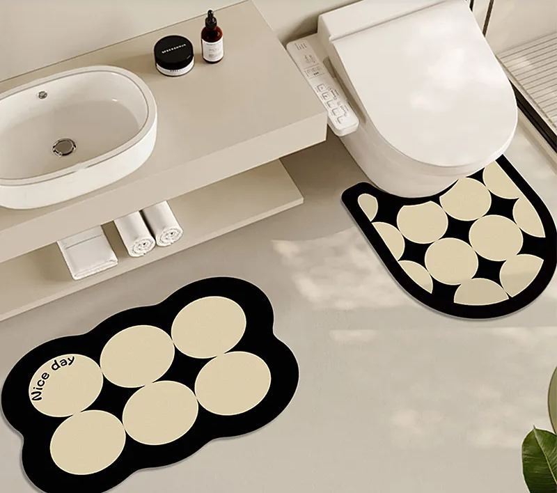 HomeArtique Bath Mats Absorbent Non-slip Bath Mat