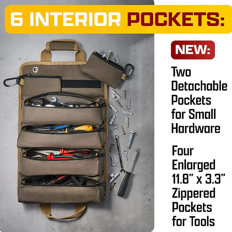 🔥Last Day 50% OFF🔥 Tool Roll Bag Organizers