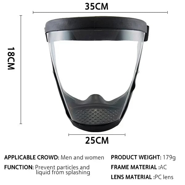 🔥LAST DAY 50% OFF🔥-Anti-Fog Protective Full Face Shield