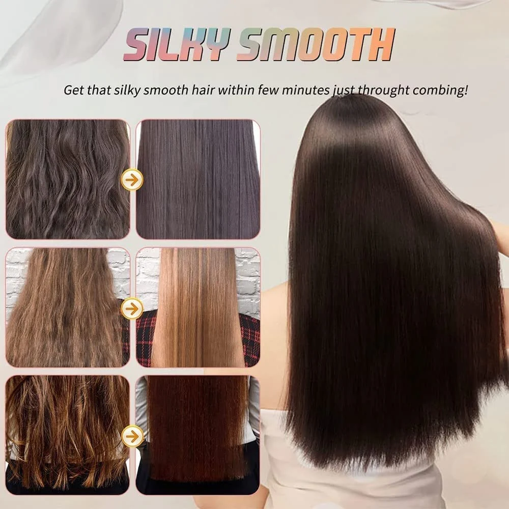 Last Day 30%OFF-🔥Silk & Gloss Hair Straightening Cream🌸Buy 1 Get 1 Free🌸