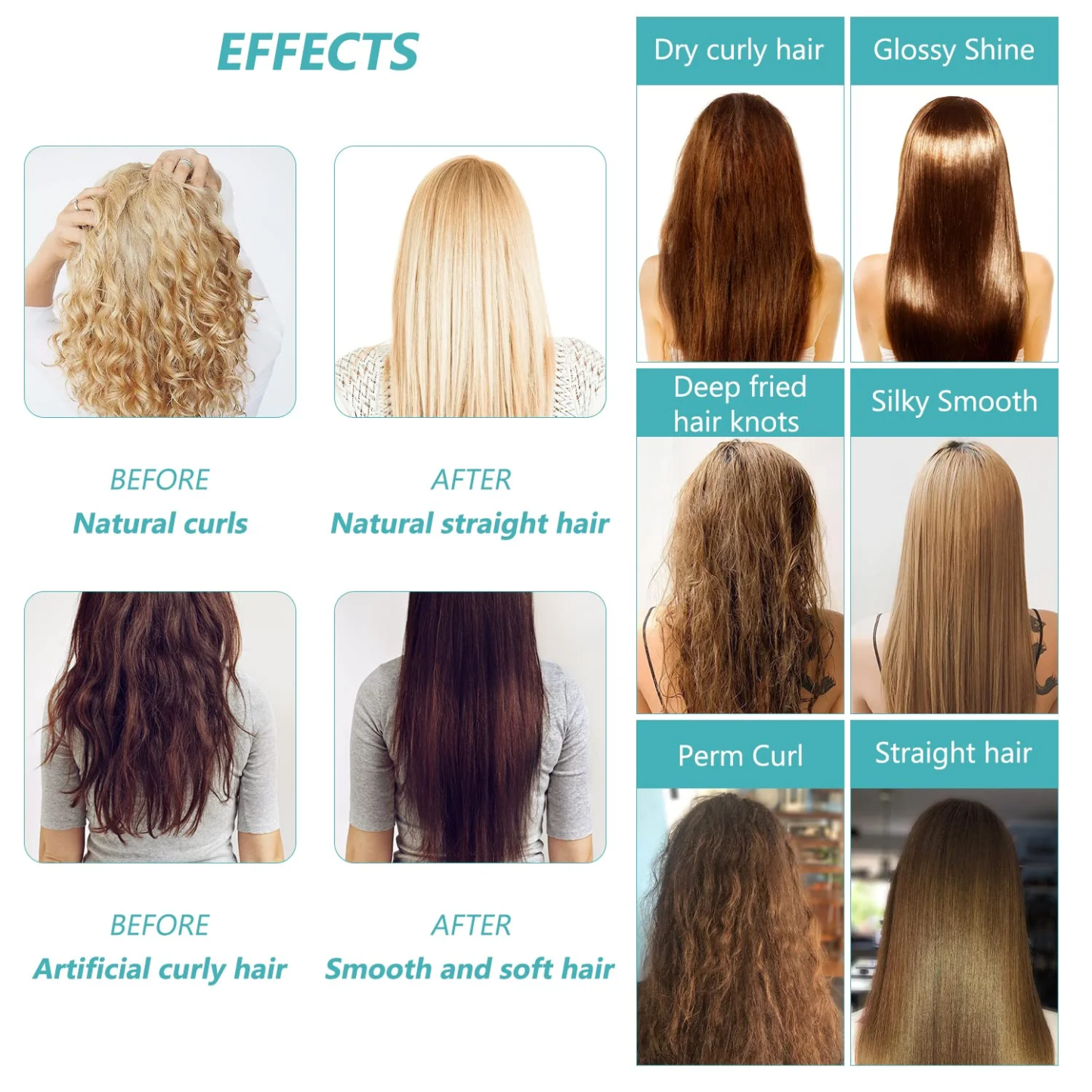 Last Day 30%OFF-🔥Silk & Gloss Hair Straightening Cream🌸Buy 1 Get 1 Free🌸