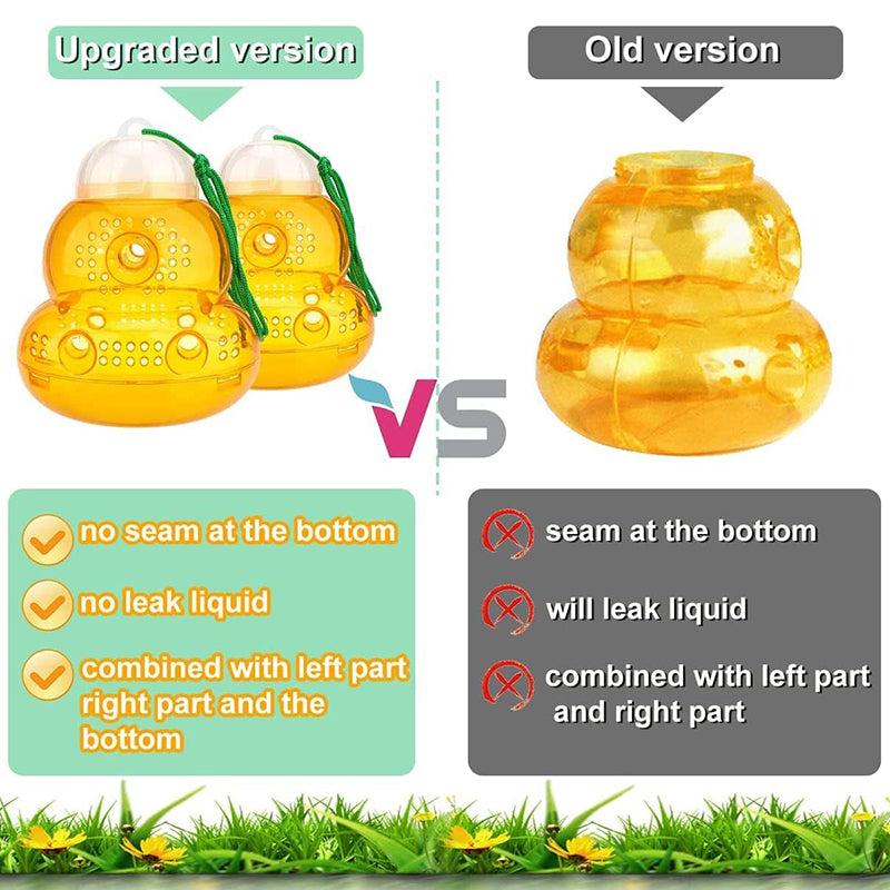 Wasp trap outdoor hanging deterrent insecticide