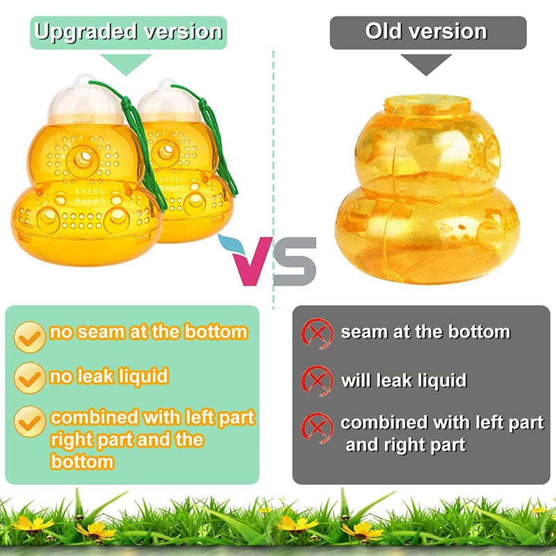 Wasp trap outdoor hanging deterrent insecticide