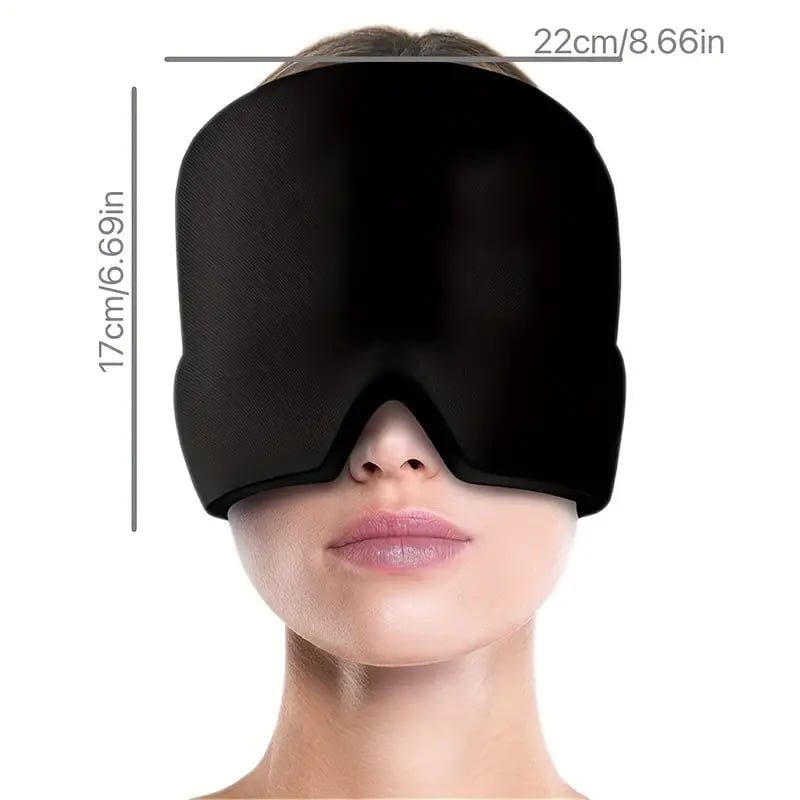 Headache Relief Ice Mask with Hot/Cold Gel ❤