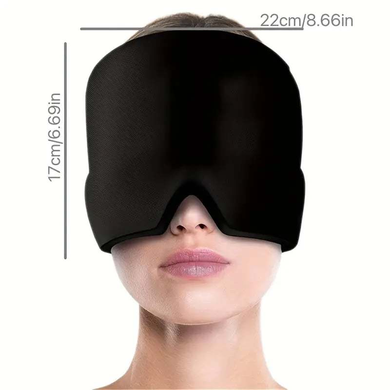 Headache Relief Ice Mask with Hot/Cold Gel ❤