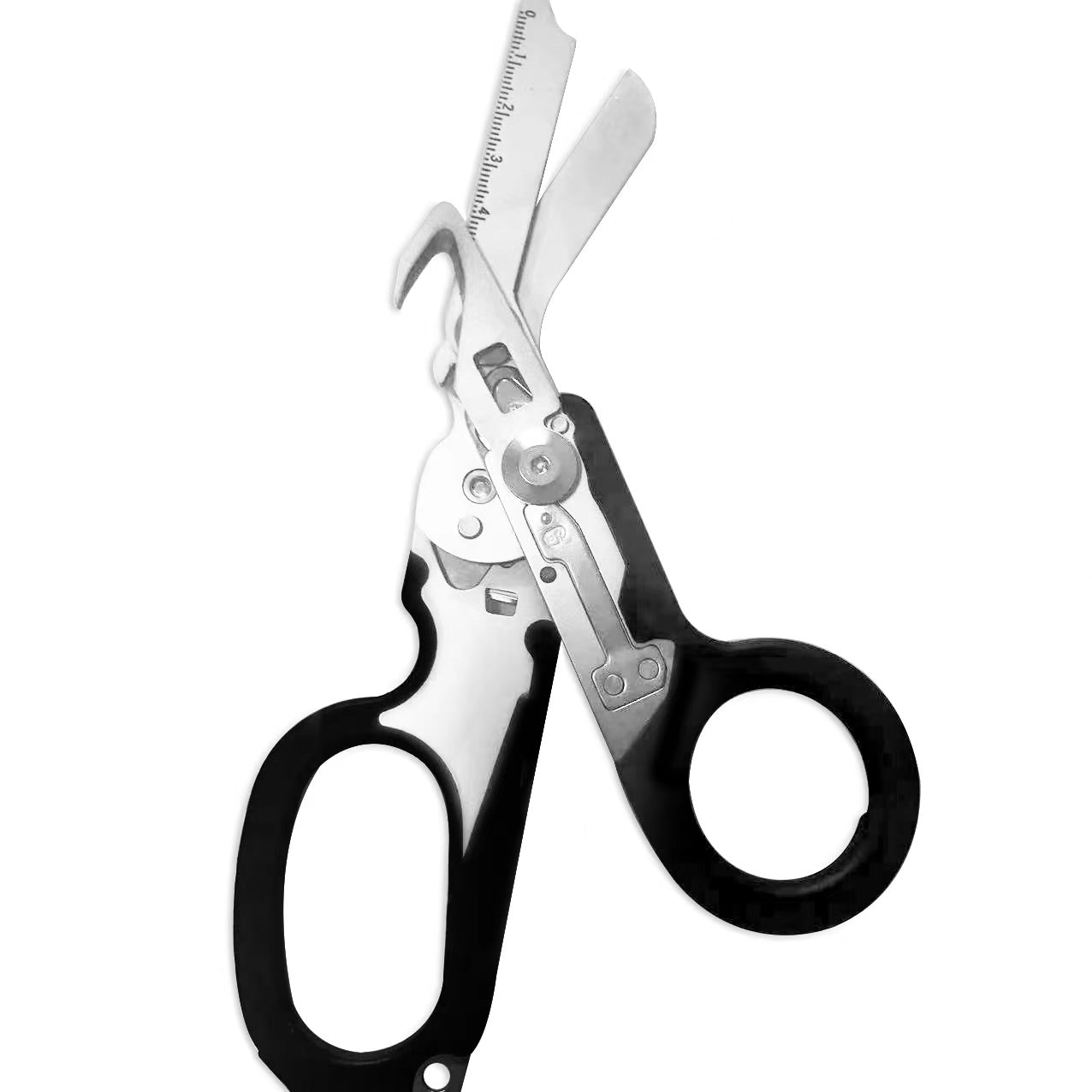 RECON GS2U Reaper x Emergency Response Shears 6 in 1 Multifunctional with Lock Holster